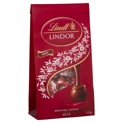 Lindt Lindor Milk Share Bag 125g