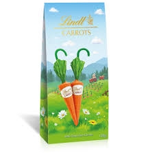 Lindt Milk Chocolate Carrots 120g