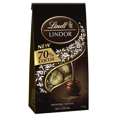 Lindor 70% Dark Share Pack 123g