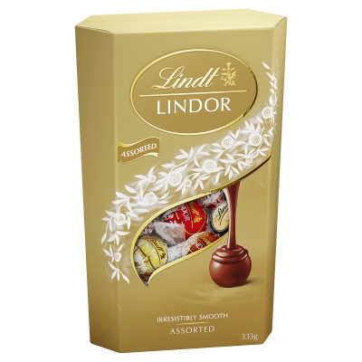 Lindt Lindor Balls Assorted Cornet 333g