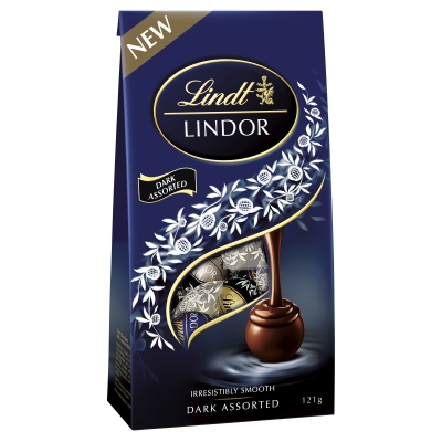 Lindt Lindor Dark Assorted Bag 121g