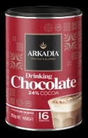 Arkadia Drinking Chocolate 24% Cocoa Powder Gluten Free 250g