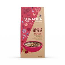 Kuranda Natural Gluten Free Muesli Berry Blend 350g