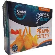 Global Crumbed Prawn Cutlets 500g