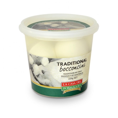 La Casa Del Formaggio Traditional Bocconcini 220g