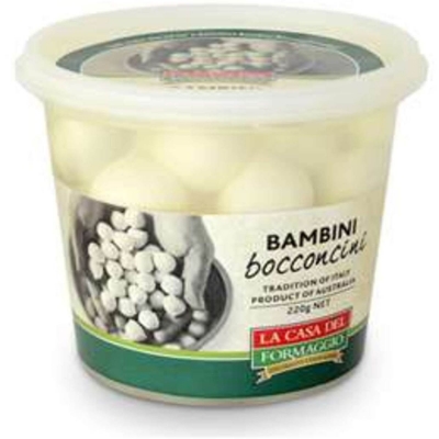 La Casa Del Formaggio Bambini Bocconcini 220g