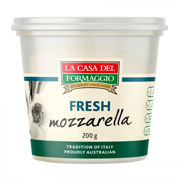 La Casa Del Formaggio Fresh Mozzarella 200g