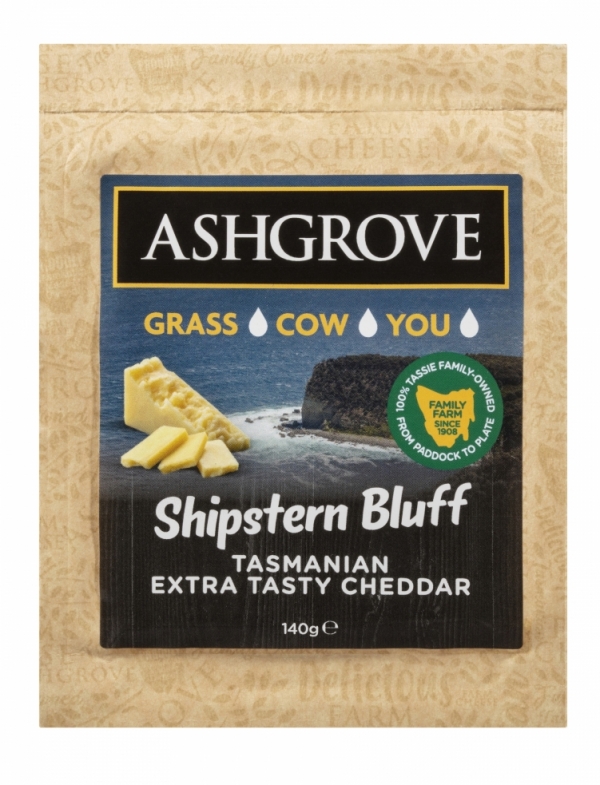 Ashgrove Extra Tasty Cheddar Cheese 140g