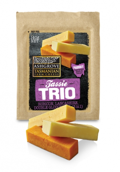 Ashgrove Tassie Trio Cheese 140g