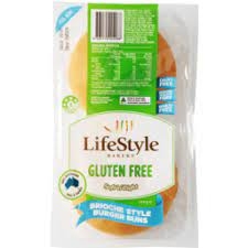 Lifestyle Brioche Bun Gluten Free 2 Pack 140g