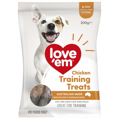 Love'em Training Treats Chicken 200g