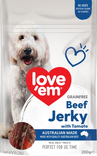 Love'em Beef Jerky With Tomato 200g