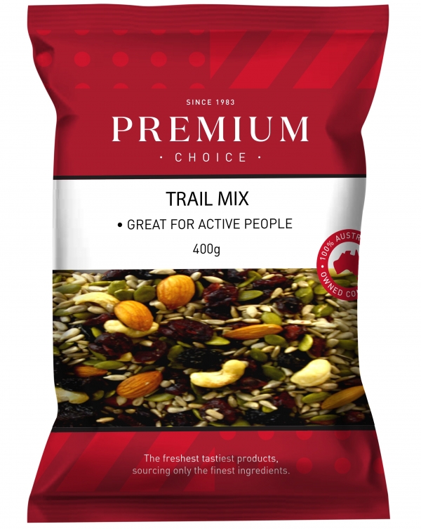 Premium Choice Trail Mix 400g