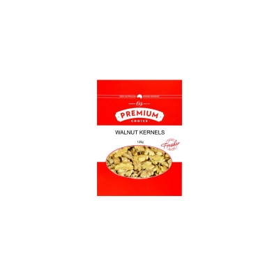 Premium Choice Walnut Kernels 125g