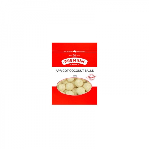 Premium Choice Apricot Balls 200g