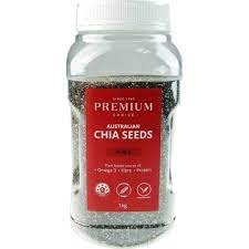 Premium Choice Australian Chia Seeds Black 1kg