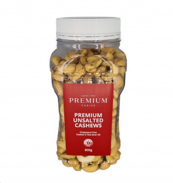 Premium Choice Premium Cashews Unsalted 800g