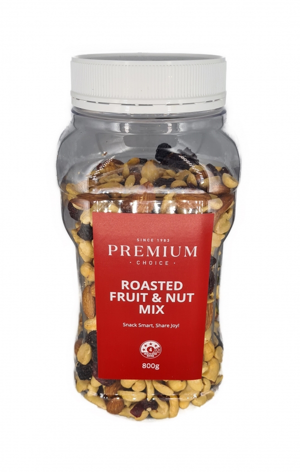 Premium Choice Roasted Fruit & Nut Mix 800g