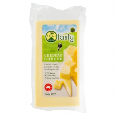 Real Tasty Cheese Block 500g