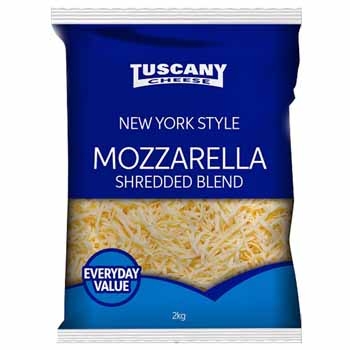 Tuscany Cheese Mozzarella Blend Shredded 500g