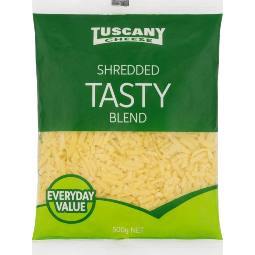 Tuscany Cheese Tasty Shredded 500g