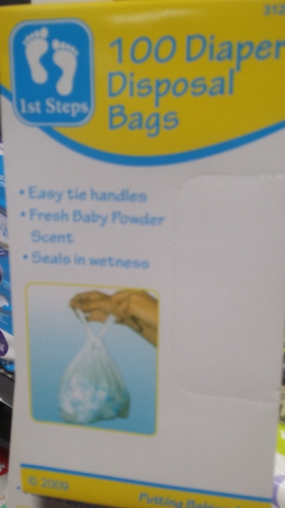 1st Steps Diaper Disposable Bags 100 Pack