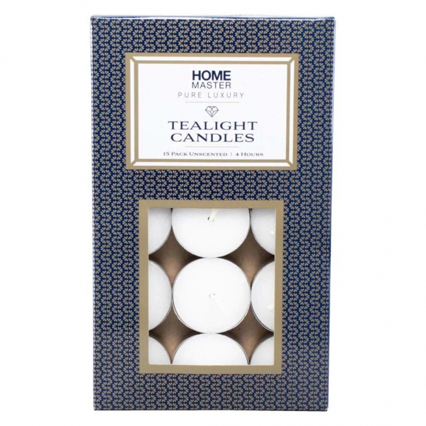 Home Maker Tea Light Candles 15 Pack