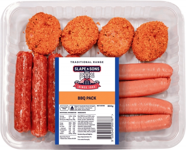 Slape & Sons BBQ Pack 800g