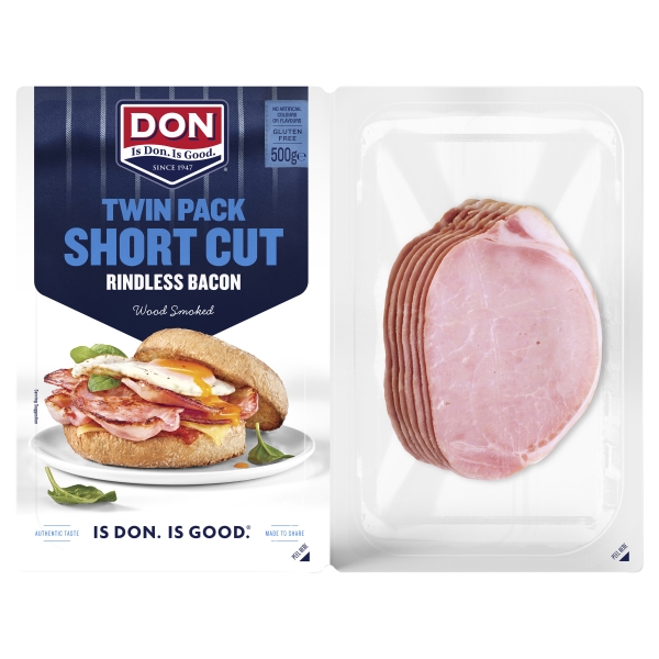 Don Bacon SHort Cut Twin Pack 500g