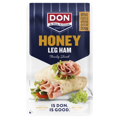 Don Honey Leg Ham Thinly Sliced 200g