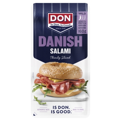 Don Danish Salami Thinly Sliced 160g