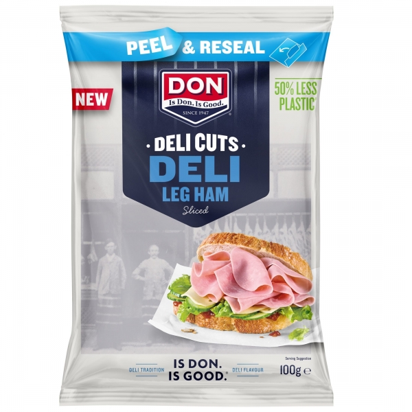 Don Deli Leg Ham Sliced 100g