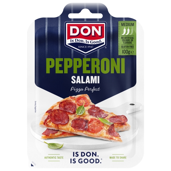 Don Pepperoni Sliced 100g