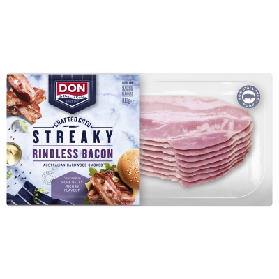 Don Crafted Cuts Streaky Bacon 180g