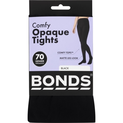 Bonds Tights 70D Black Size Small to Medium