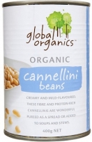 Global Organics Cannellini Beans 400g