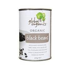 Global Organics Black Beans 400g