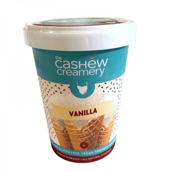 Cashey Creamery Ice Cream Vanilla 1lt