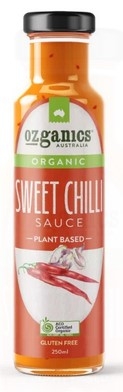 Ozganics Sweet Chilli Sauce 250ml