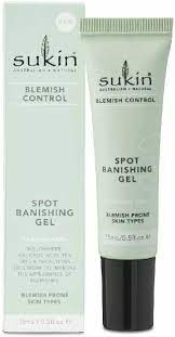 Sukin Blemish Control Spot Banishing Gel 15ml