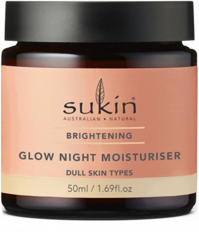 Sukin Brightening Glow Night Moisturiser 50ml