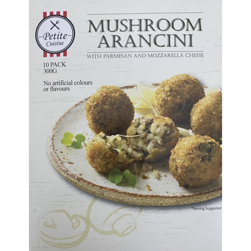 Petite Cuisine Mushroom Arancini 10 Pack 300g