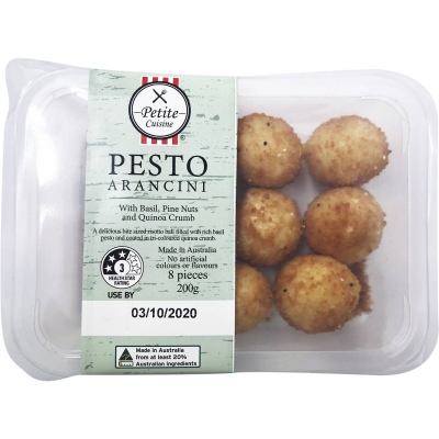 Petite Cuisine Pesto Arancini 300g