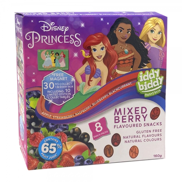 Iddy Biddy Fruit Snacks Mixed Berry 160g