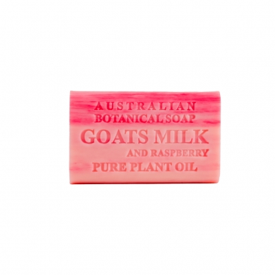 Australian Botanical Soap Goats Milk & Raspberry 200g