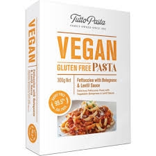 Tutto Pasta Frozen Vegan Fettuccine Bolognese 300g