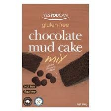 Yes You Can Gluten Free Chocolate Mud Cake Mix 600g