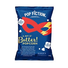 Pop Fiction Butter Popcorn 100g