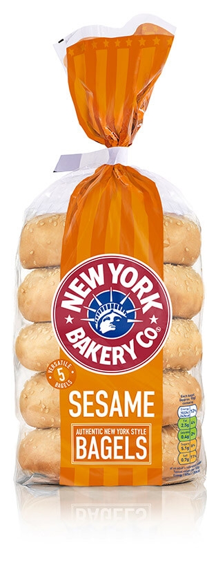 New York Bakery Co Bagels Sesame Seed 400g