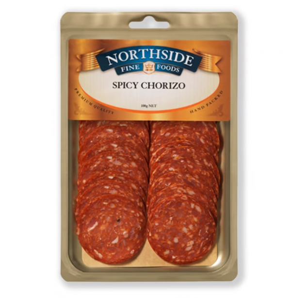 Northside Fine Foods Chorizo Spicy Pre-Pack 100g